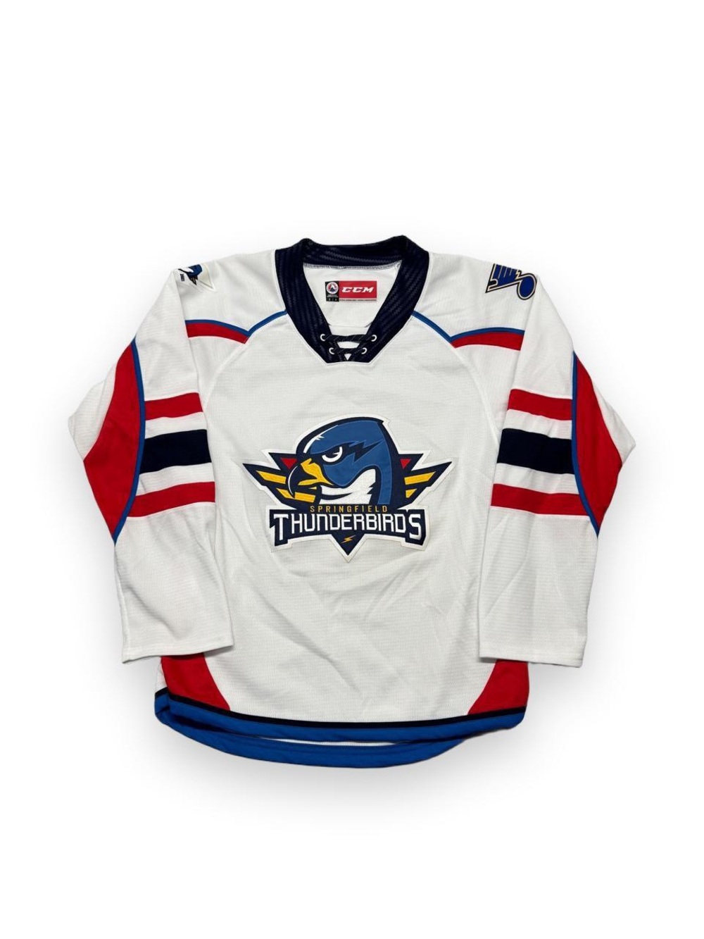 CCM AHL Springfield thunderbirds 2021 replica hockey jersey white S mens